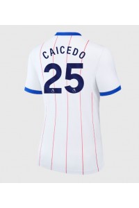 Chelsea Moises Caicedo #25 Jalkapallovaatteet Naisten Kolmaspaita 2026-27 Lyhythihainen
